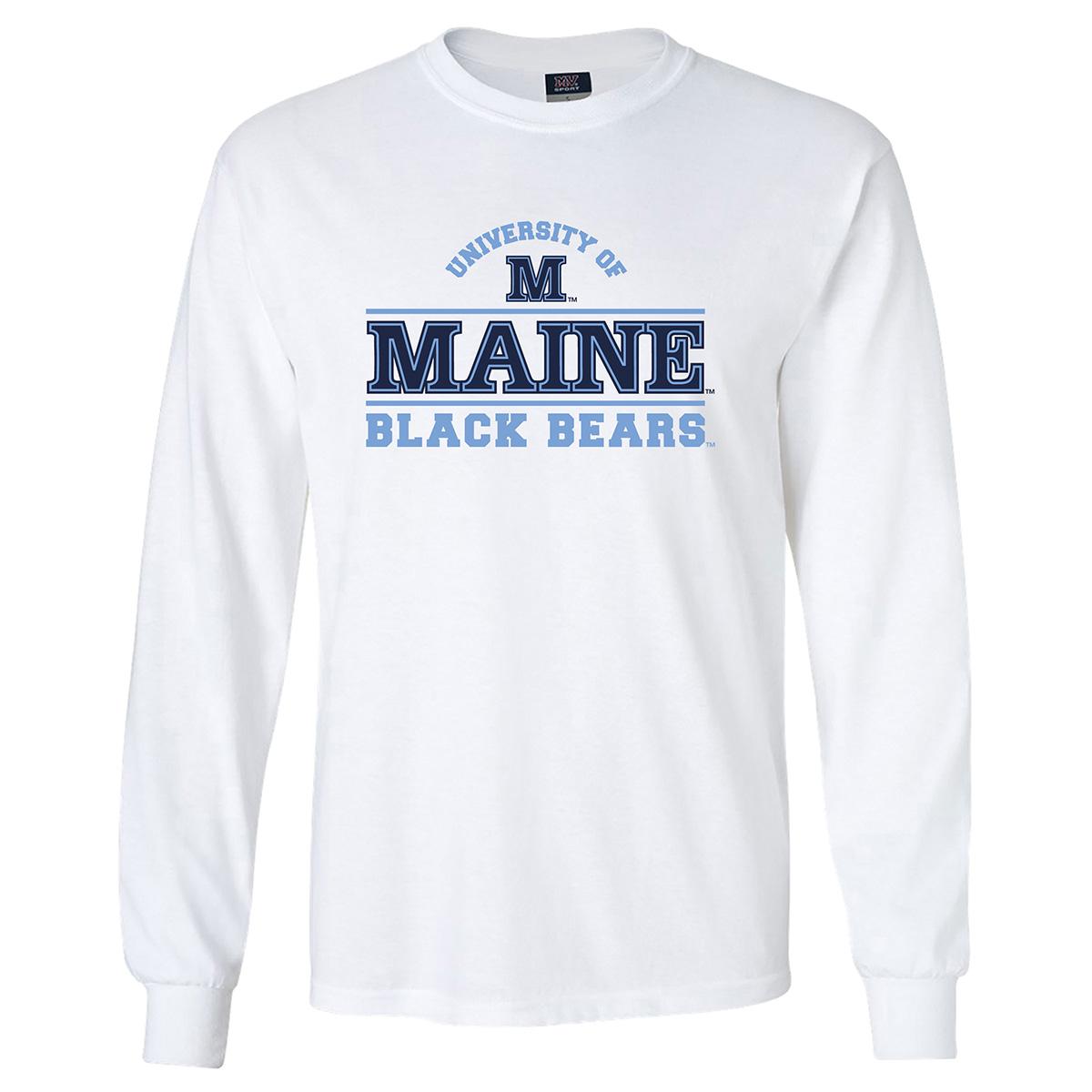 Everyday Low Price Long Sleeve University Of Maine Black Bears Tee